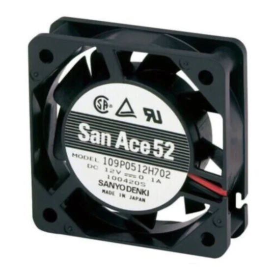 Sanyo 109P0512H702 Ventilateur