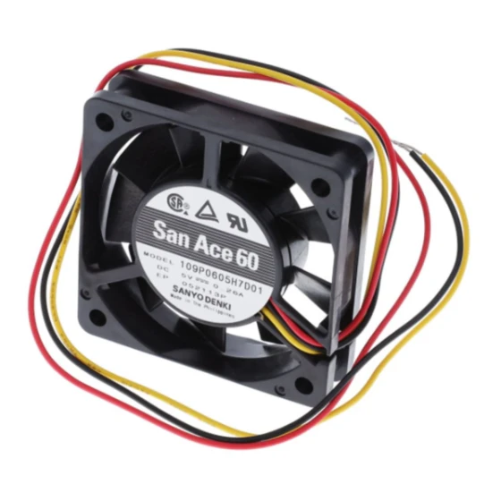 Ventilateur Sanyo Denki 109P0605H7D01