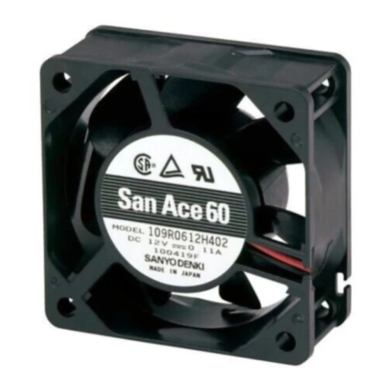 Sanyo 109R0624G4D01 Ventilateur