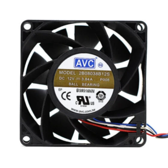 AVC 2B08038B12S Ventilateur