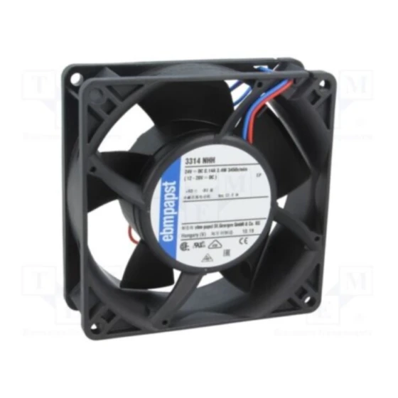 EBMPAPST 3314NHH Ventilateur