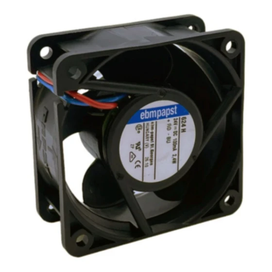 Ventilateur Ebmpapst 624H