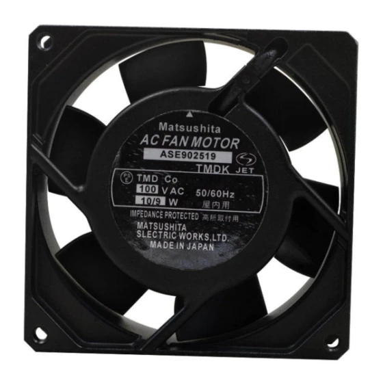 Ventilateur Matsushita ASE902519