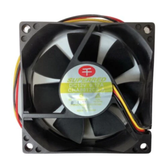 SUPERRED CHA8012CS-A Ventilateur