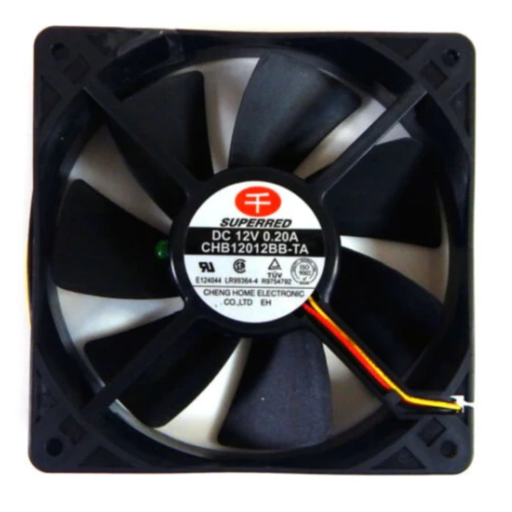 SUPERRED CHB12012BB-TA Ventilateur