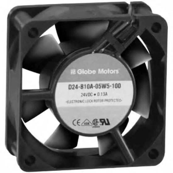 Globe Motors D24-B10A-04W3-100 Ventilateur