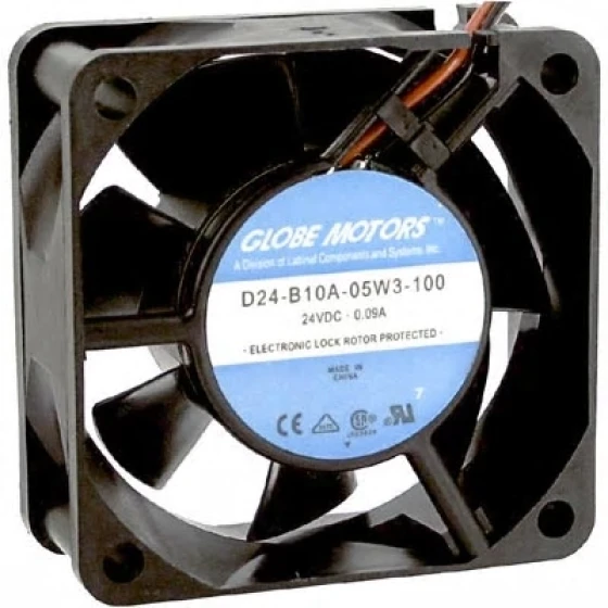 Globe Motors D24-B10A-05W3-100 Ventilateur