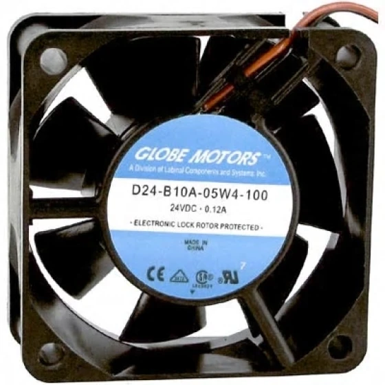 Globe Motors D24-B10A-05W4-100 Ventilateur