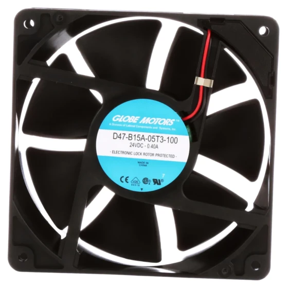 Globe Motors D47-B15A-05T3-100 Ventilateur