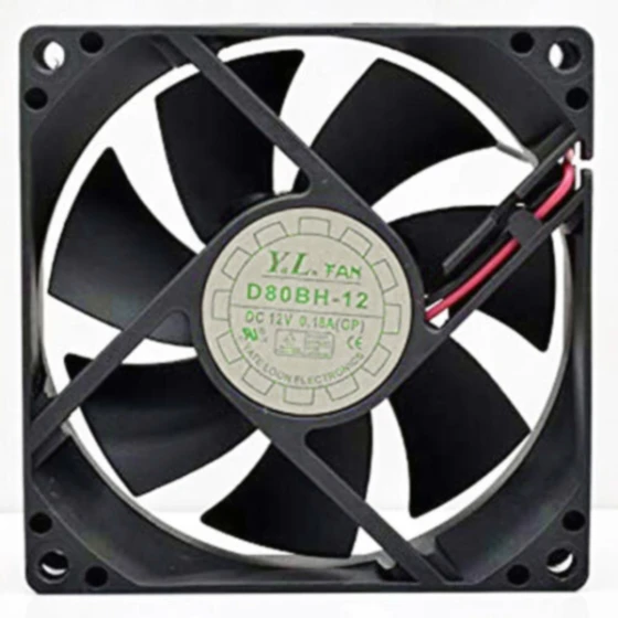 Y.L.FAN D80BH-12 Ventilateur
