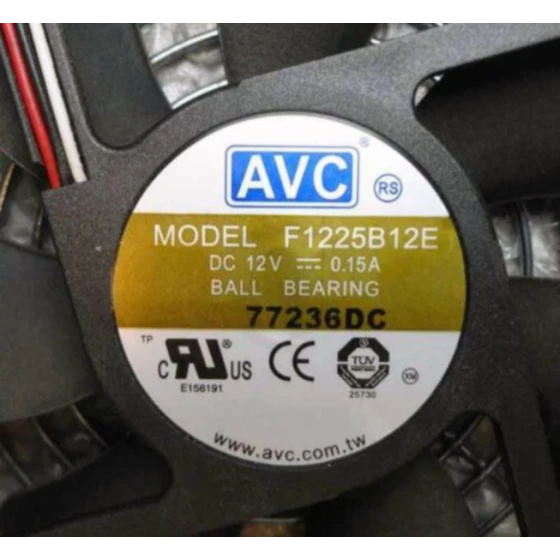 AVC F1225B12E Ventilateur