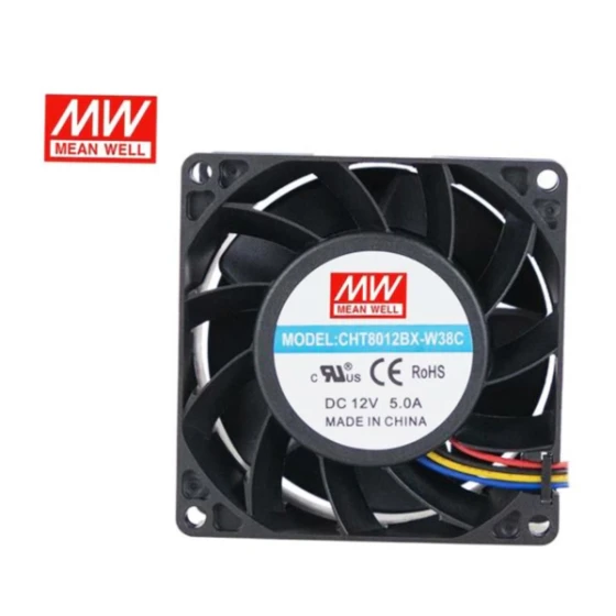 Ventilateur MEAN WELL USA CHT8012BX-W38C