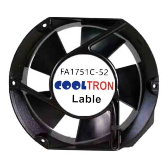 Ventilateur Cooltron FA1751B11T7C-52