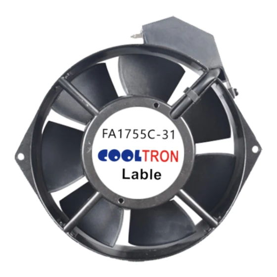 Ventilateur Cooltron FA1755B11T7C-31