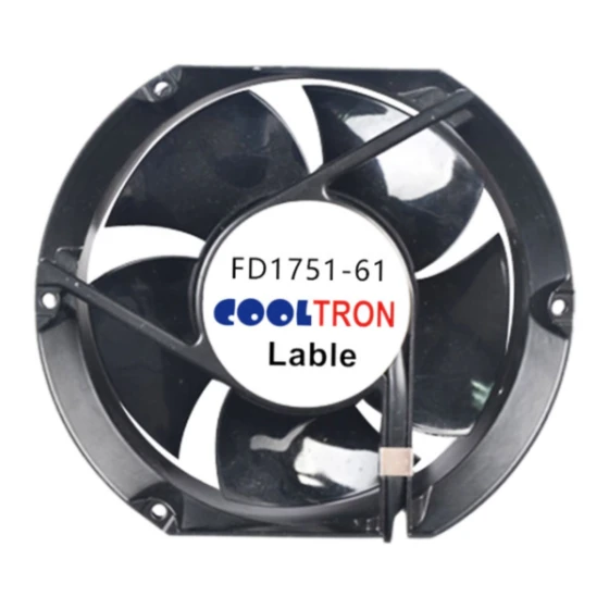 Cooltron Industrial Supply Ventilateur FD1751B24W7-3P-61
