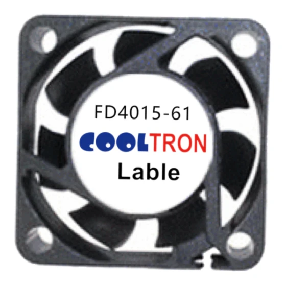 Cooltron Industrial Supply Ventilateur FD4015B12W5-61-4JC1