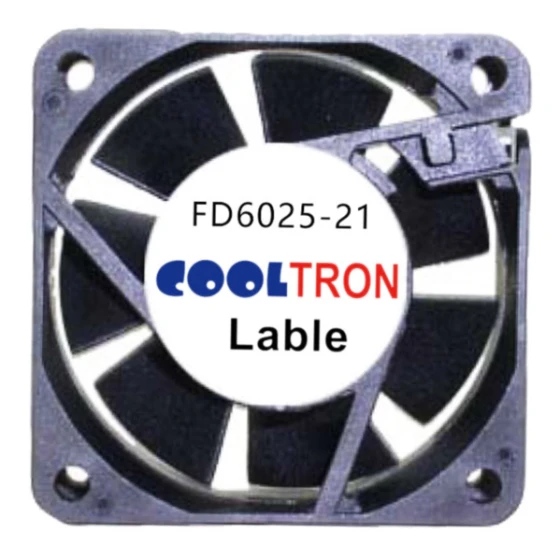 Ventilateur Cooltron Industrial Supply FD6025B24W11-21-2R