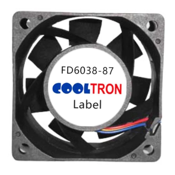 Cooltron Industrial Supply Ventilateur FD6038B24W9-87-4JC1