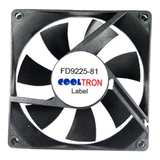 Cooltron Industrial Supply Ventilateur FD9225B24W11-81-3H