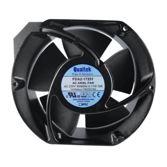 Ventilateur Qualtek FDA2-17251NBKT3F
