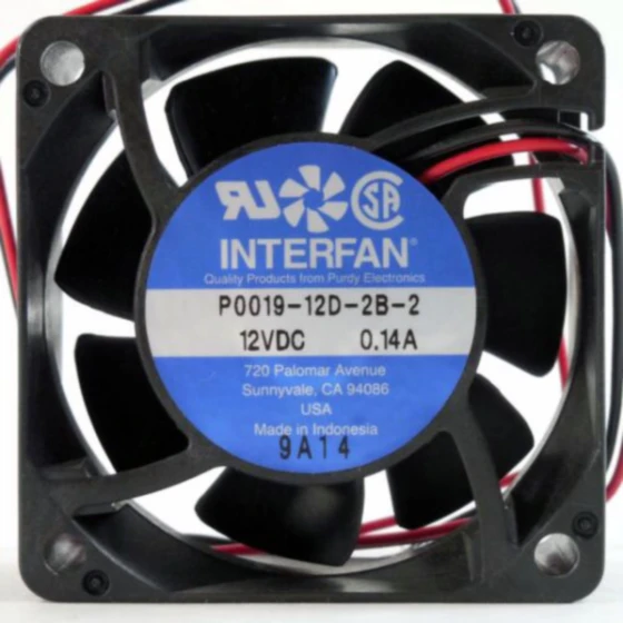 Ventilateur Interfan PO019-12D-2B-2