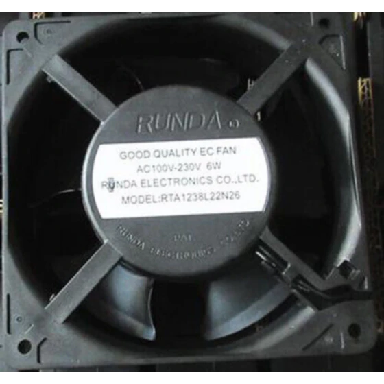 RUNDA RTA1238L22N26 Ventilateur